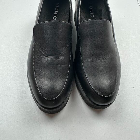 Vionic Shoes Womens 8.5 Black Kensley Slip On Loafers Comfort Casual Career - Picture 3 of 11